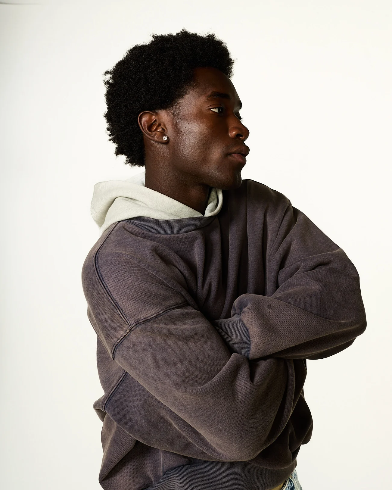 "ROCKY" LAYERED HOODIE - Image 4