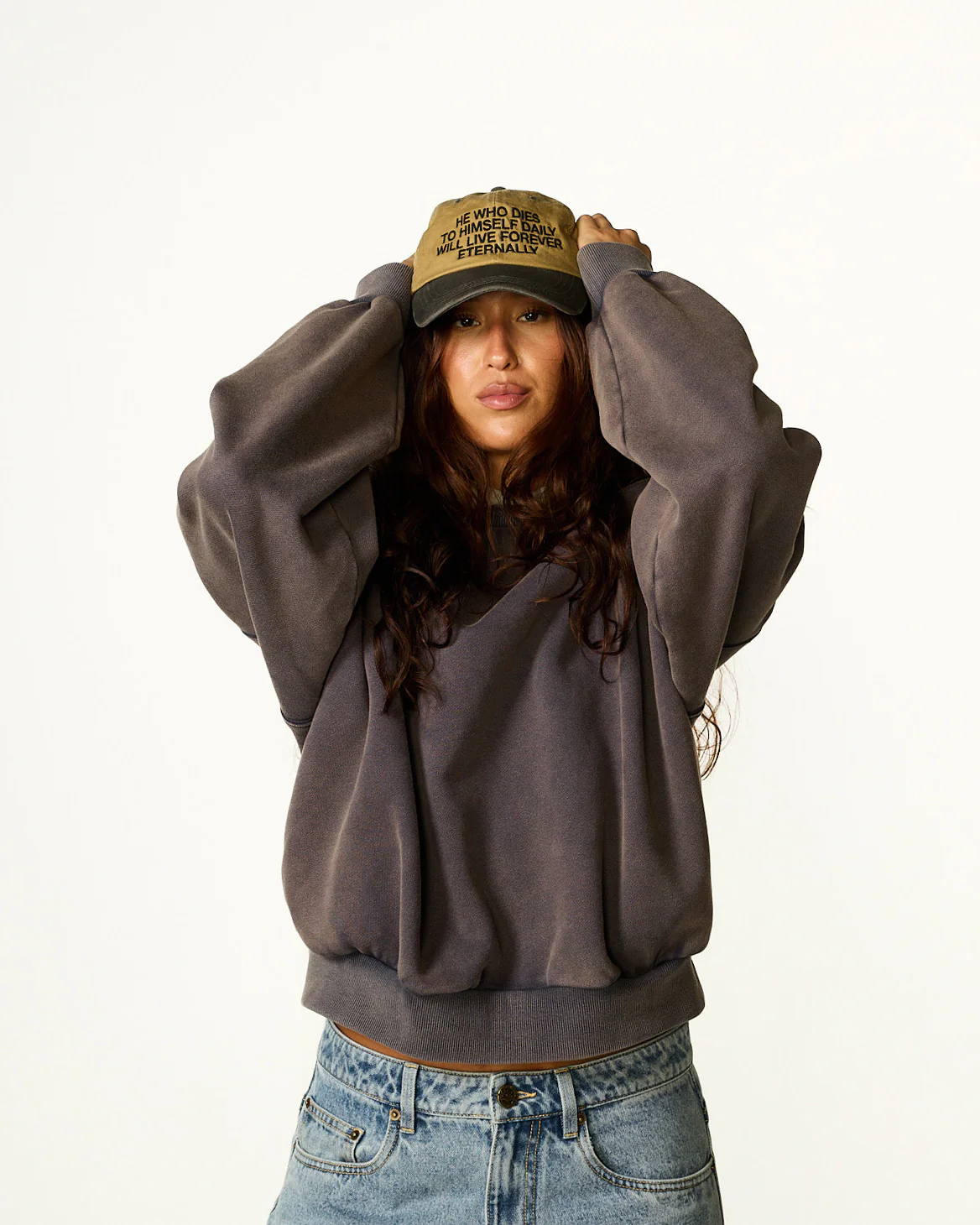 "ETERNITY" CANVAS DAD HAT - Image 3