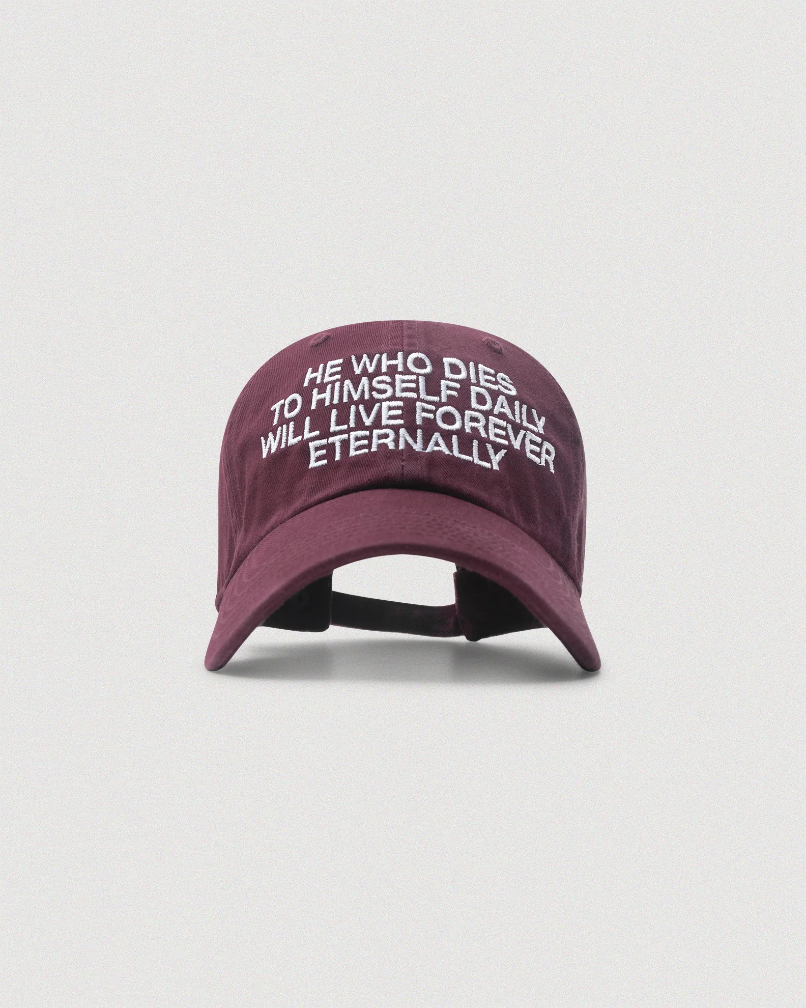 "ETERNITY" CANVAS DAD HAT - Image 5