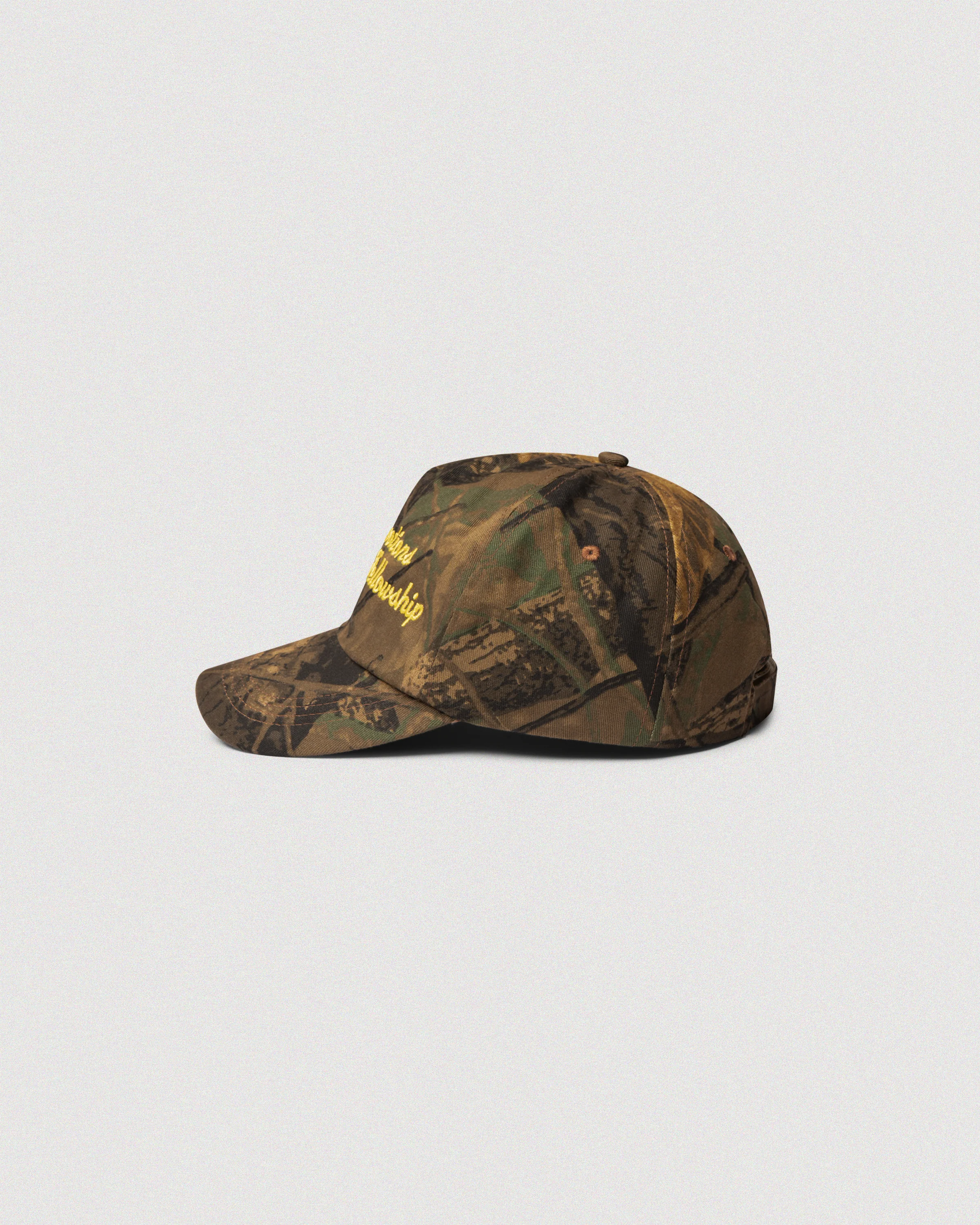 "NEW DEVOTIONS" CAMO 5 PANEL HAT - Image 4